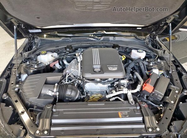 1G6DB5RK9R0106895 2024 CADILLAC CT4 Черный Вид задней части салона