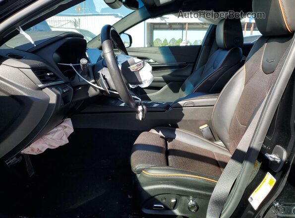 1G6DG5RK9P0105938 2023 CADILLAC CT4 Black Սալոնի դիմացի տեսք