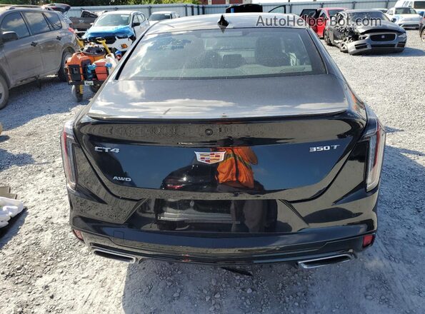 1G6DG5RK9P0105938 2023 CADILLAC CT4 Black Հետևի տեսք