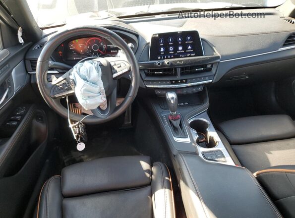 1G6DG5RK9P0105938 2023 CADILLAC CT4 Black Առջևի վահանակի տեսք