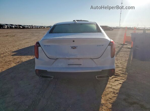 1G6DJ5RK2L0142499 2020 CADILLAC CT4 White Widok z tyłu