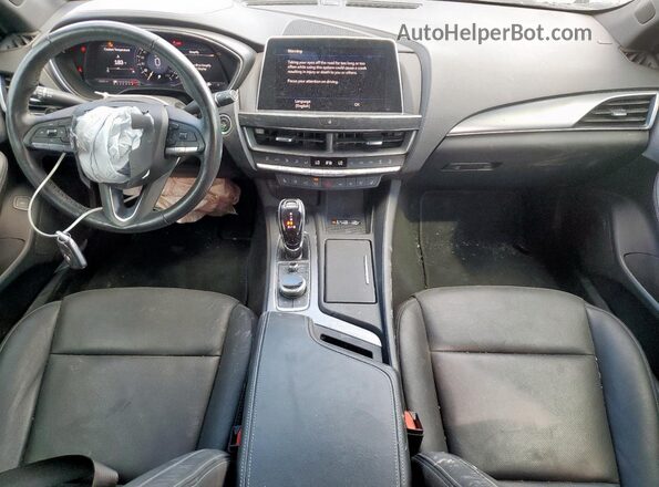 1G6DN5RK5N0135926 2022 CADILLAC CT5 Blue Вид панелі приладів