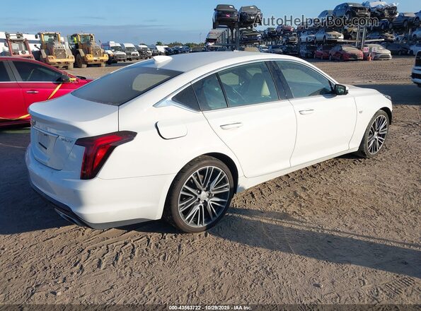 1G6DN5RK9P0123233 2023 CADILLAC CT5 Белый Задняя правая четверть