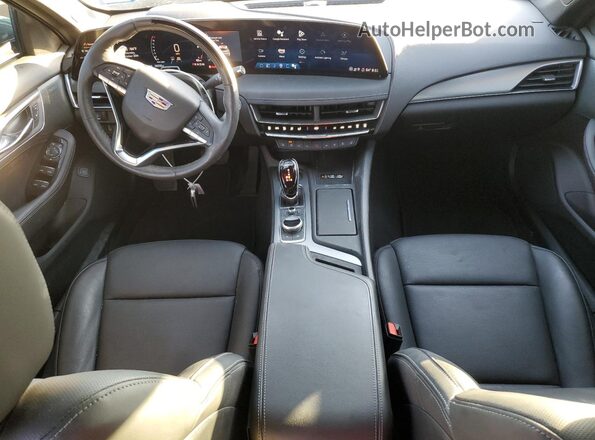 1G6DN5RK9S0104075 2025 CADILLAC CT5 Green Widok deski rozdzielczej