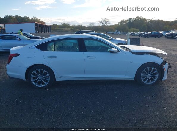 1G6DN5RW2R0122754 2024 CADILLAC CT5 White Rear interior view