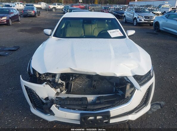 1G6DN5RW2R0122754 2024 CADILLAC CT5 White Instrument cluster view