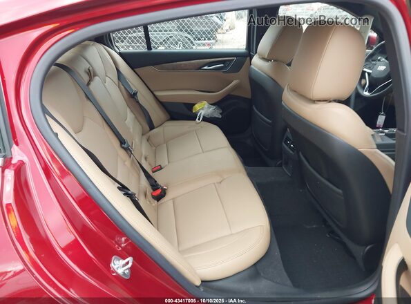 1G6DN5RWXS0122622 2025 CADILLAC CT5 Red VIN კოდის სტიკერის ხედი