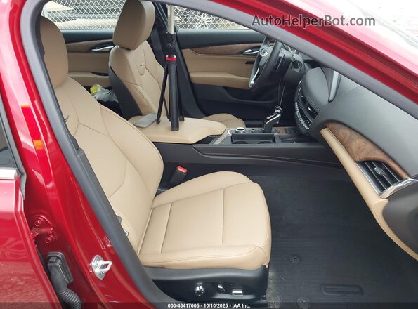 1G6DN5RWXS0122622 2025 CADILLAC CT5 Red წინა სალონის ხედი
