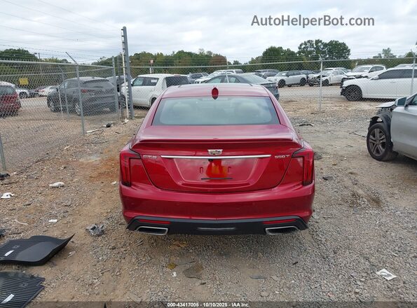 1G6DN5RWXS0122622 2025 CADILLAC CT5 Red 