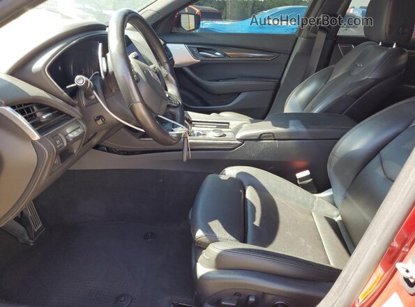 1G6DP5RK1L0140001 2020 CADILLAC CT5 Red Front interior view