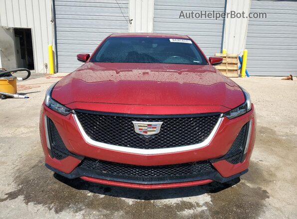 1G6DP5RK1L0140001 2020 CADILLAC CT5 Red Front view