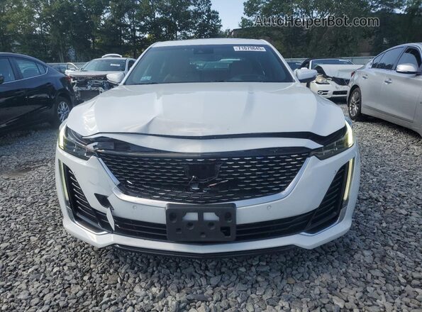 1G6DS5RKXP0136047 2023 CADILLAC CT5 White Вид спереду