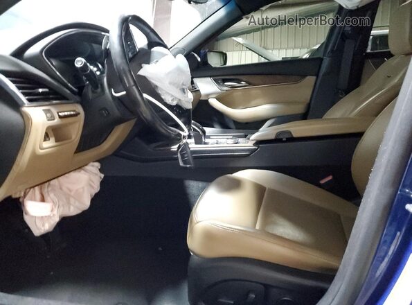 1G6DT5RW3L0142914 2020 CADILLAC CT5 Blue Front interior view