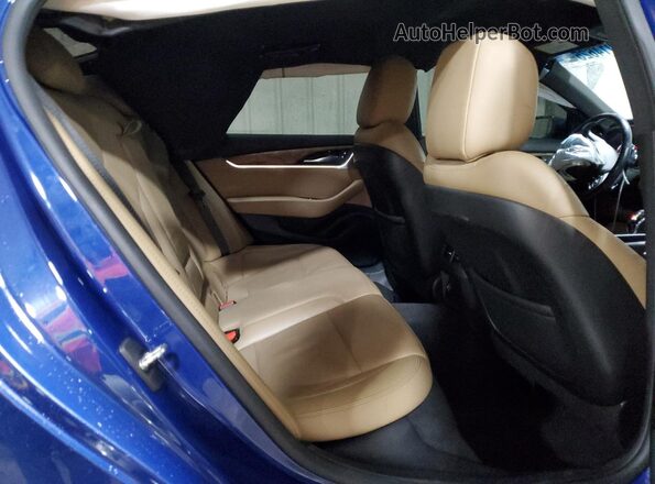 1G6DT5RW3L0142914 2020 CADILLAC CT5 Blue Rear seats view