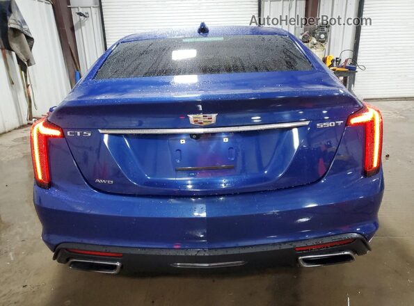 1G6DT5RW3L0142914 2020 CADILLAC CT5 Blue Rear view