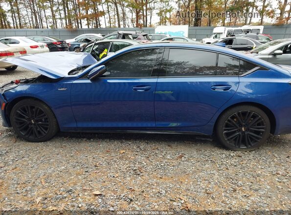 1G6DV5RW5M0145776 2021 CADILLAC CT5 Blue Widok wnętrza 360 stopni