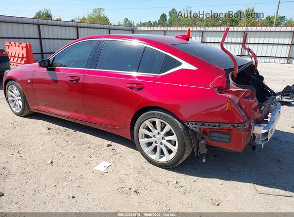 1G6DW5RK5M0119124 2021 CADILLAC CT5 Красный Задняя левая четверть