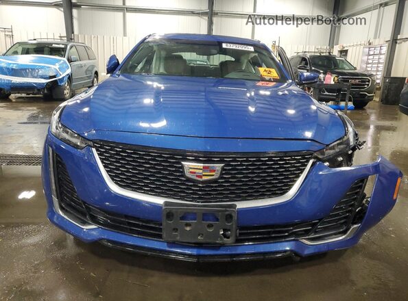 1G6DX5RK7M0130154 2021 CADILLAC CT5 Синий Вид спереди