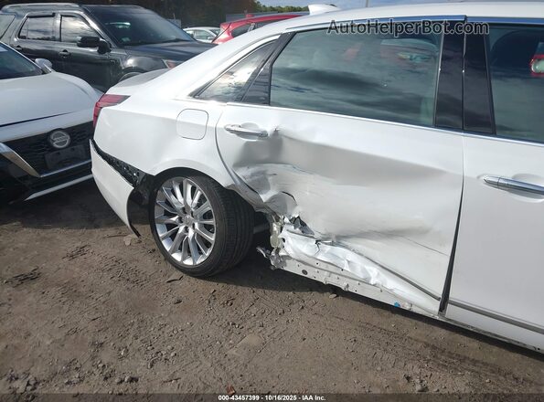1G6KB5RS7HU128733 2017 CADILLAC CT6 White წინა ხედი