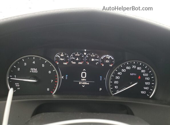 1G6KB5RS8LU100240 2020 CADILLAC CT6 Black Vista del cuadro de instrumentos