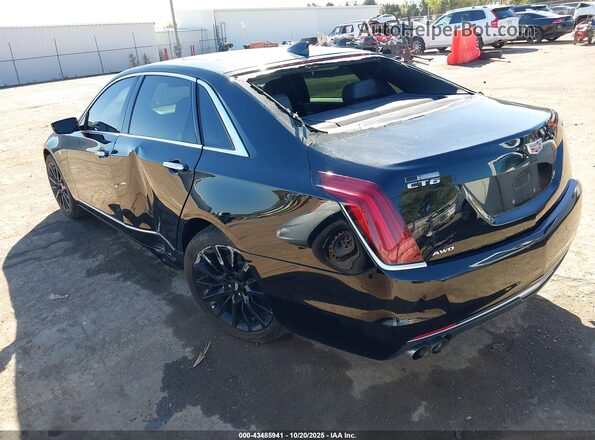 1G6KB5RSXJU153907 2018 CADILLAC CT6 Черный Задняя левая четверть