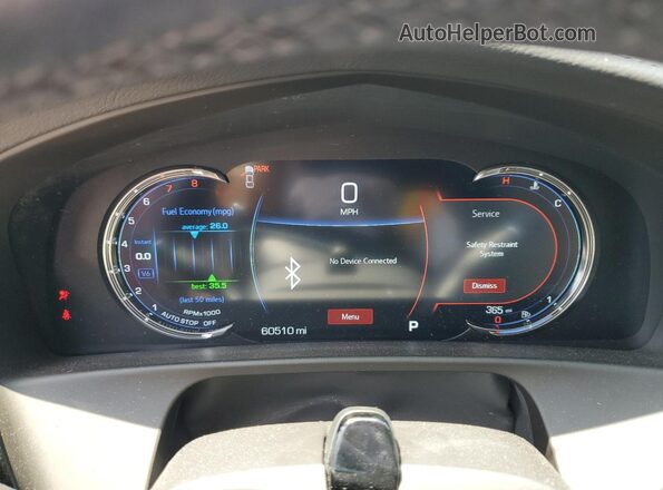 1G6KE5RS3LU102064 2020 CADILLAC CT6 Бордовый Вид щитка приборов