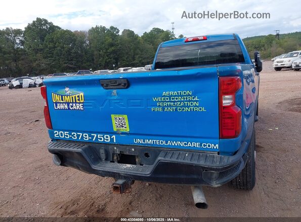 1GC0WLE75LF224078 2020 CHEVROLET SILVERADO Blue 