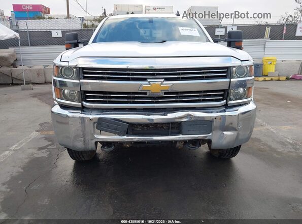 1GC1CUEG8GF232300 2016 CHEVROLET SILVERADO White Դիմացի տեսք