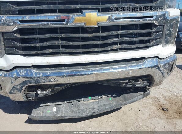 1GC1KNEY8SF343486 2025 CHEVROLET SILVERADO White Դիմացի տեսք