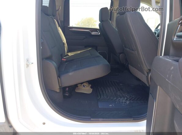 1GC1KNEY8SF343486 2025 CHEVROLET SILVERADO White VIN կոդի պիտակի տեսք