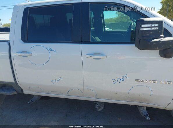 1GC1KNEY8SF343486 2025 CHEVROLET SILVERADO White Սալոնի հետևի տեսք