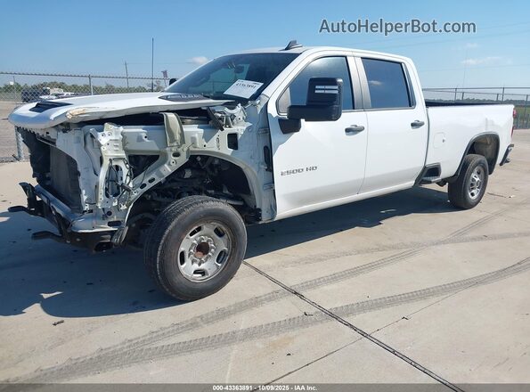 1GC1WLE79RF143291 2024 CHEVROLET SILVERADO White Przód lewy