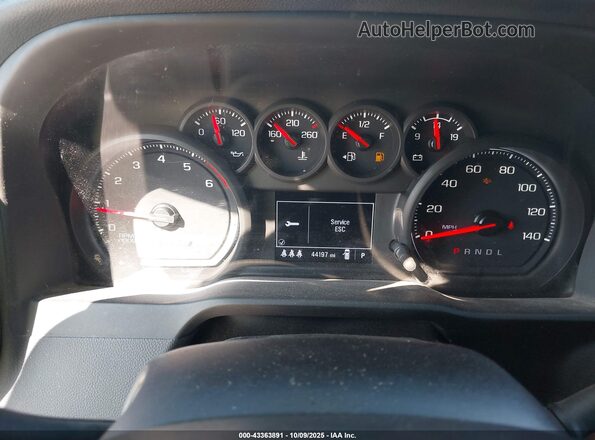 1GC1WLE79RF143291 2024 CHEVROLET SILVERADO White Widok tylnych siedzeń