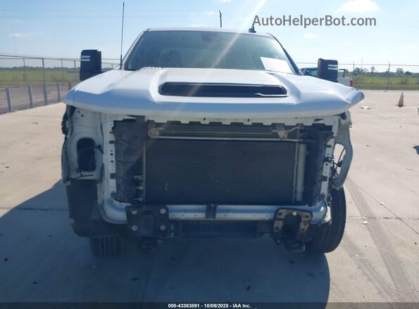 1GC1WLE79RF143291 2024 CHEVROLET SILVERADO White Widok zestawu wskaźników
