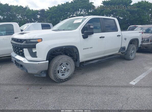 1GC1YLE72LF311273 2020 CHEVROLET SILVERADO White Передня ліва чверть