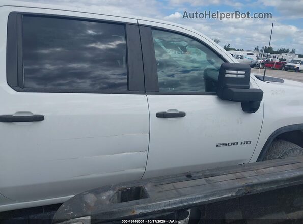 1GC1YLE72LF311273 2020 CHEVROLET SILVERADO White Вид щитка приладів