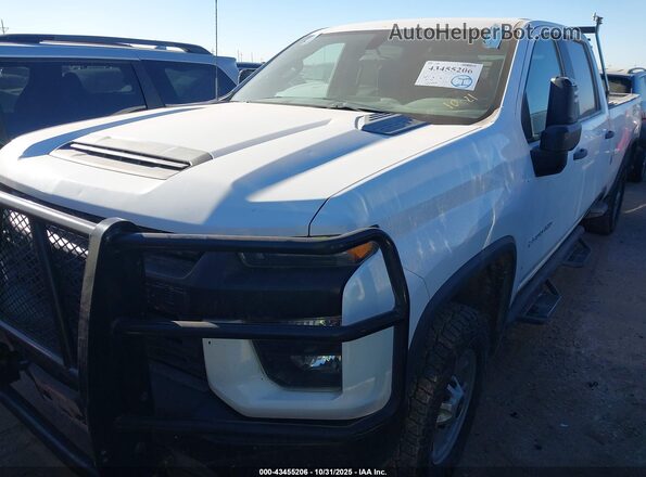 1GC1YLE76LF331946 2020 CHEVROLET SILVERADO White წინა ხედი