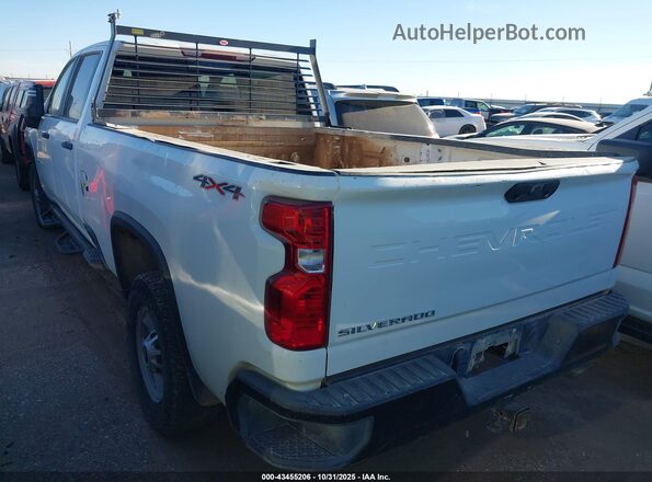1GC1YLE76LF331946 2020 CHEVROLET SILVERADO White უკანა მარცხენა