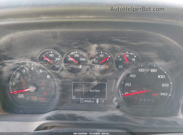 1GC1YLE76LF331946 2020 CHEVROLET SILVERADO White უკანა სავარძლების ხედი
