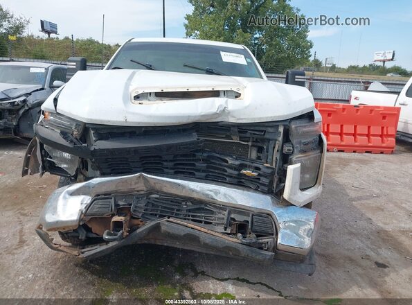 1GC1YLE7XLF306225 2020 CHEVROLET SILVERADO White Вид задньої частини салону