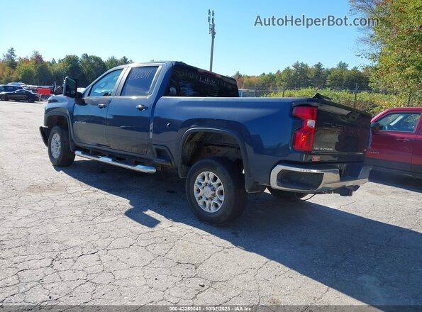 1GC1YNE73LF282085 2020 CHEVROLET SILVERADO Blue Trasero izquierdo