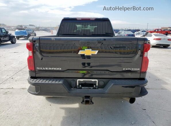 1GC4YMEY4NF335301 2022 CHEVROLET SILVERADO Black Vista trasera