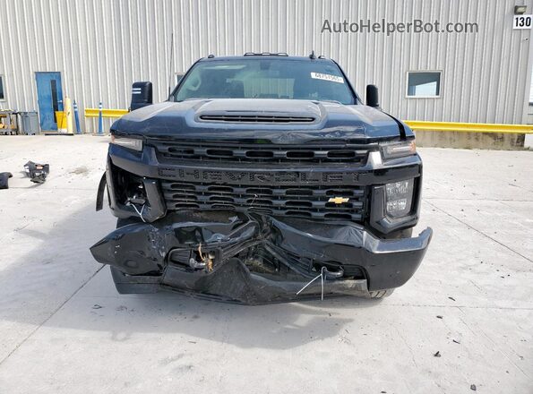 1GC4YMEY4NF335301 2022 CHEVROLET SILVERADO Black Vista frontal