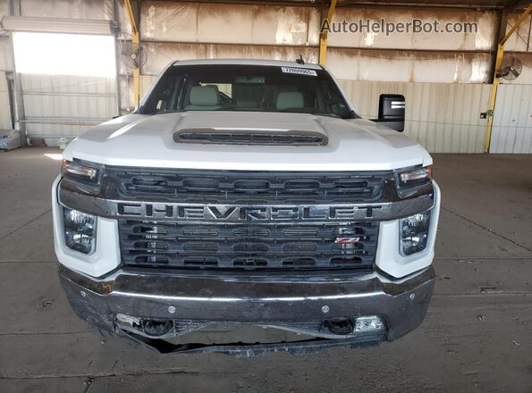 1GC4YNEY0NF200693 2022 CHEVROLET SILVERADO White Front view
