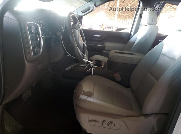 1GC4YNEY0NF200693 2022 CHEVROLET SILVERADO White Front interior view