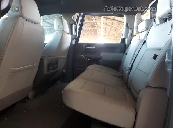 1GC4YNEY0NF200693 2022 CHEVROLET SILVERADO White Rear seats view
