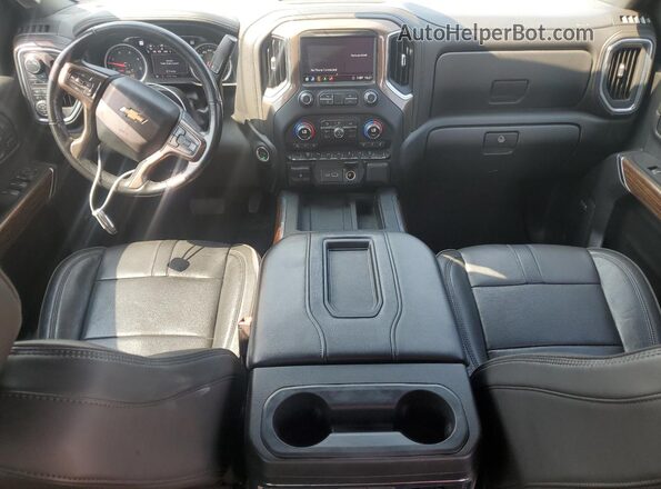 1GC4YREY9LF248097 2020 CHEVROLET SILVERADO Silver Widok deski rozdzielczej