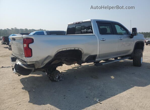 1GC4YREY9LF248097 2020 CHEVROLET SILVERADO Silver Tył prawy
