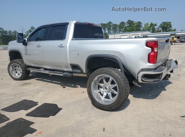 1GC4YREY9LF248097 2020 CHEVROLET SILVERADO Silver Tył lewy