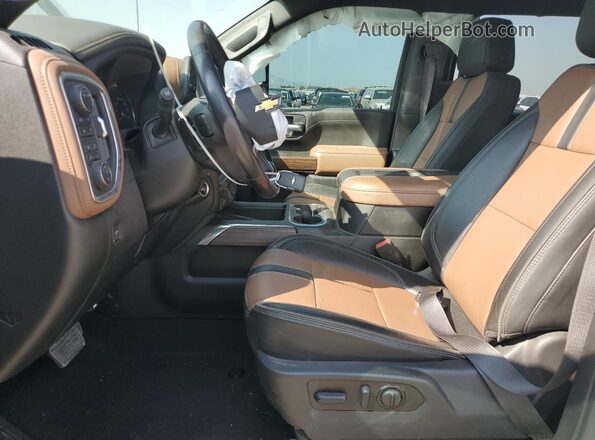 1GC4YVEYXNF363013 2022 CHEVROLET SILVERADO Белый Вид салона спереди